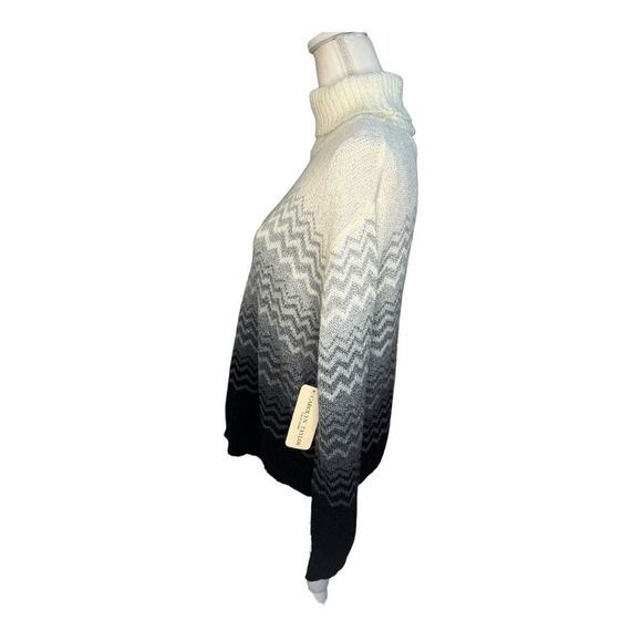 Carolyn Taylor Essentials Women's Large Turtleneck Sweater Large Multicolor NWT‎ - Picture 2 of 6